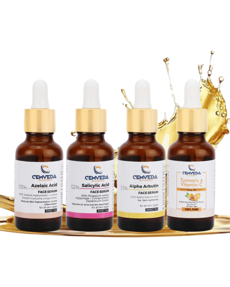cemveda products for glowing skin